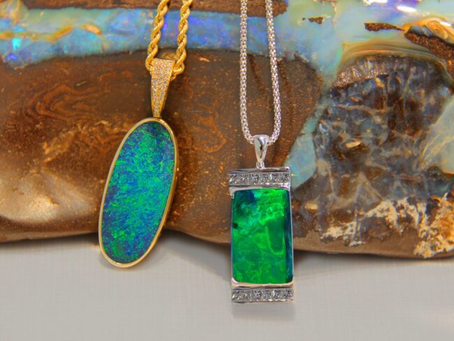 Black Opal Pendants Sydney Black Opal Pendants Sydney